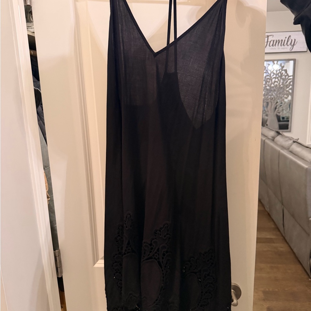 Free People Black Beach Dress